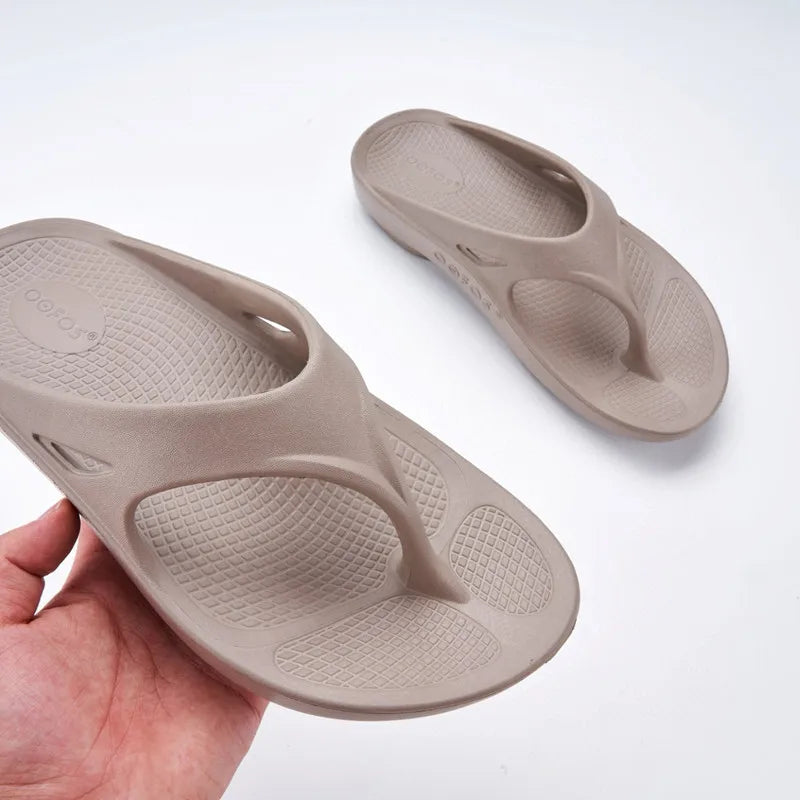 OOFOS Original Sandals - Lightweight Recovery Shoes Slippers Men Women Soft Bottom Indoor Home Slides Sandals Light Beach Shoe