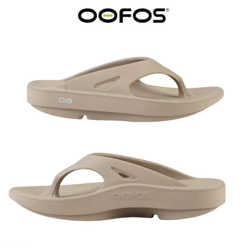 OOFOS Original Sandals - Lightweight Recovery Shoes Slippers Men Women Soft Bottom Indoor Home Slides Sandals Light Beach Shoe