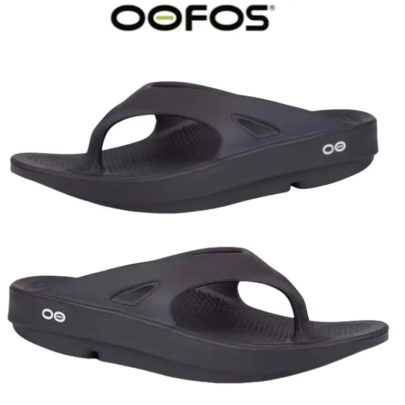 OOFOS Original Sandals - Lightweight Recovery Shoes Slippers Men Women Soft Bottom Indoor Home Slides Sandals Light Beach Shoe