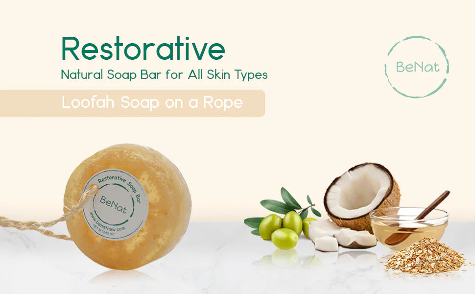 Restorative Soap Bar. Oat, Honey, and Olive Oil.